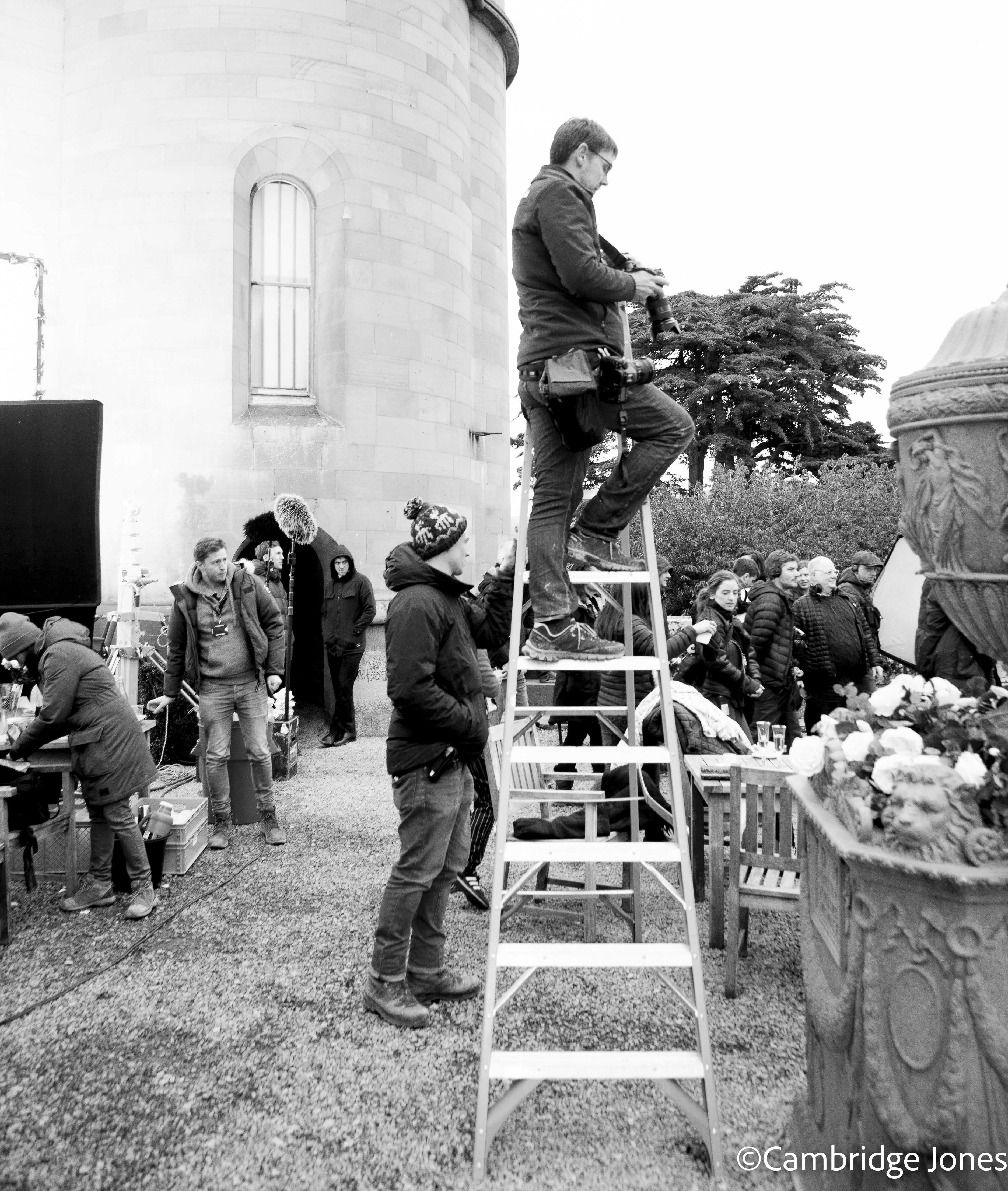Succession HBO behind-the-scenes photography
