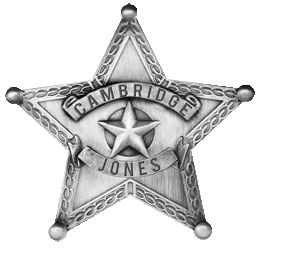 Cambridge Jones Sheriff Badge